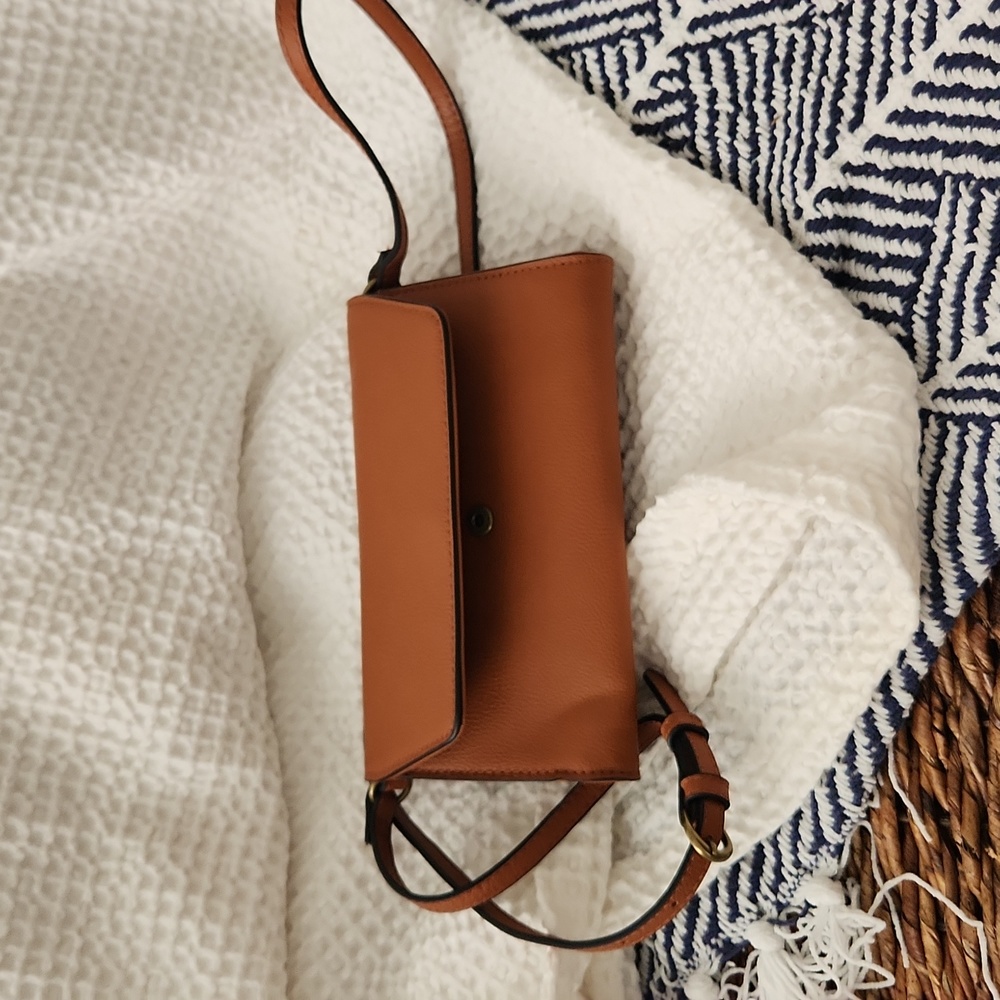 Leather crossbody